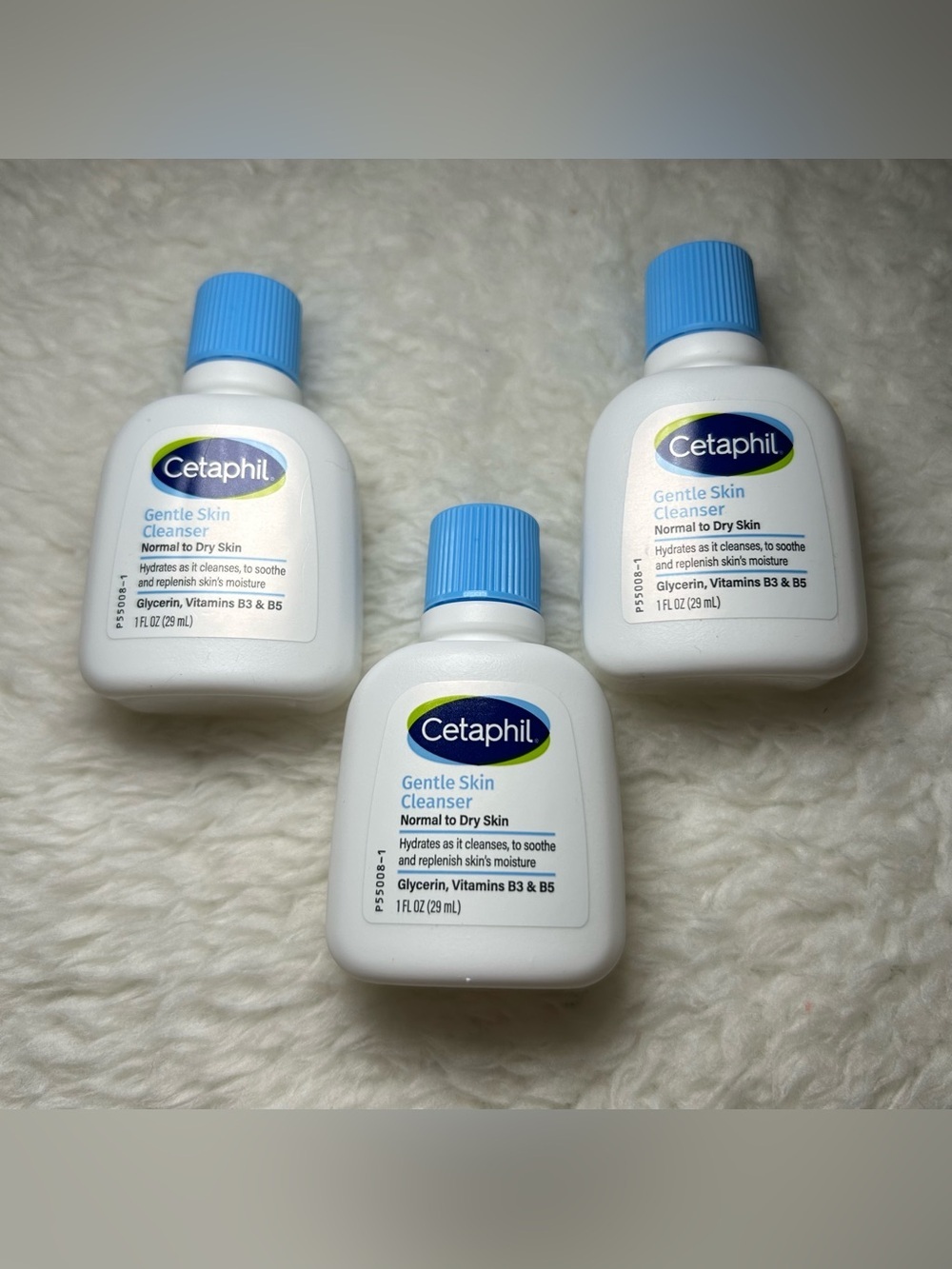 Cetaphil Gentle Skin Cleanser Face Wash 3 Pack NEW